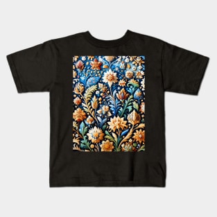 Islamic Grandeur Unveiled: Timeless Art, Floral Motifs, and Vibrant Ornaments Kids T-Shirt